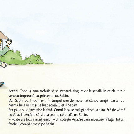 A treia pagina a cartii Conni nu stă de vorbă cu necunoscuti