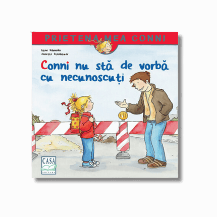 Coperta cartii Conni nu stă de vorbă cu necunoscuti