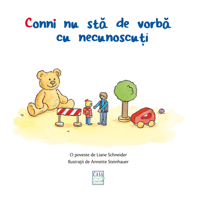 Prima pagina a cartii Conni nu stă de vorbă cu necunoscuti