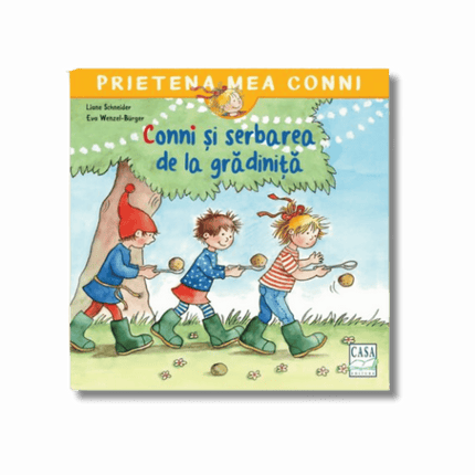 Coperta cartii Conni și serbarea de la grădiniță