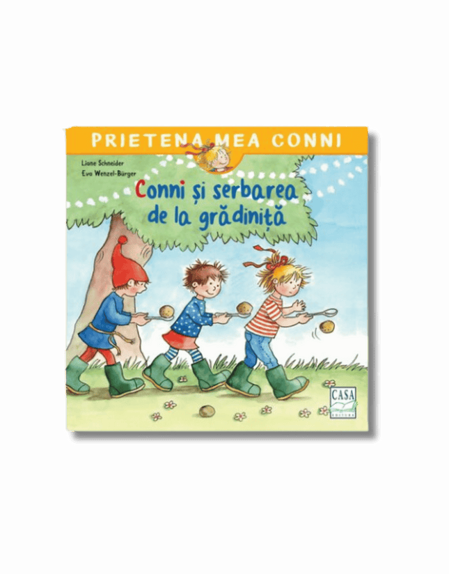 Coperta cartii Conni și serbarea de la grădiniță