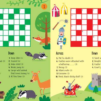 Prima pagina a cartii Crosswords
