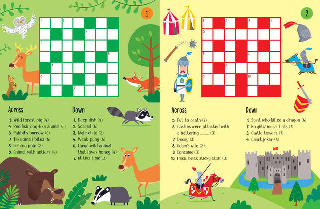 Prima pagina a cartii Crosswords