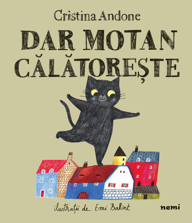 Coperta cartii Dar motan călătorește - Poveste în limba română