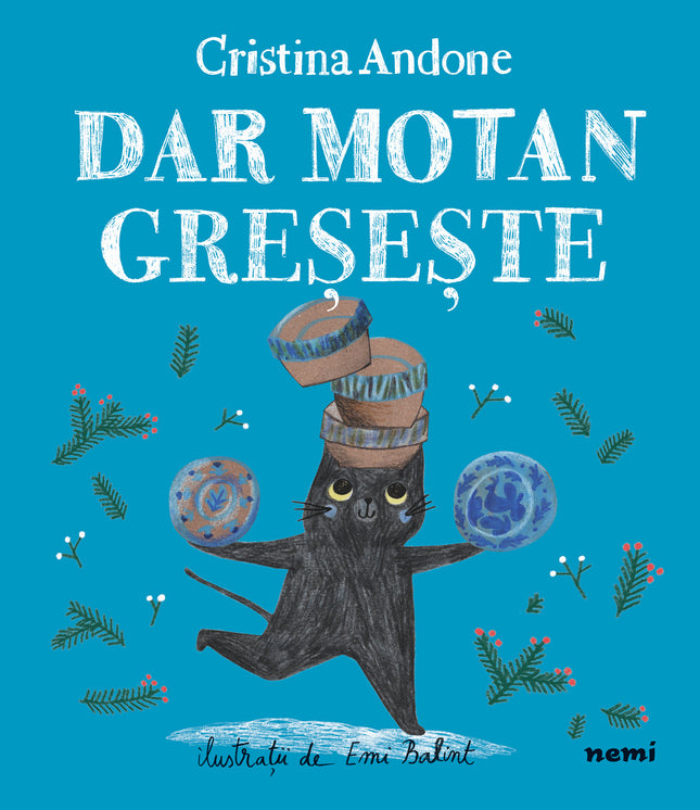 Coperta cartii Dar motan greșește - Poveste în limba română