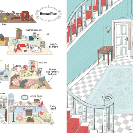 A treia pagina a cartii Doll's House Sticker Book 