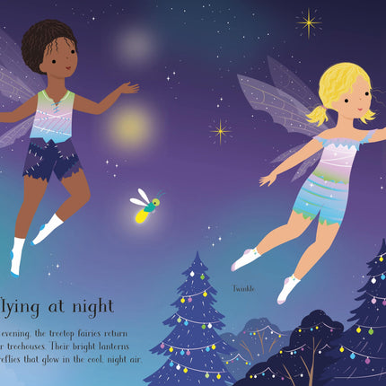 A cincea pagina a cartii Dolly Dressing Treetop Fairies 