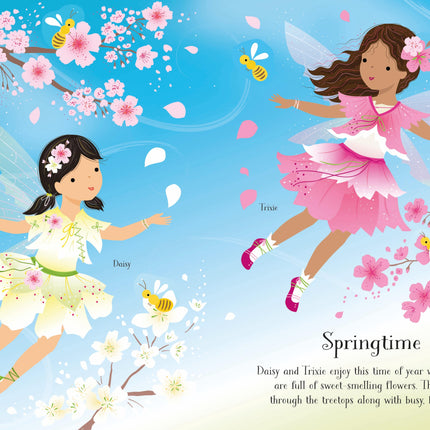 A patra pagina a cartii Dolly Dressing Treetop Fairies 