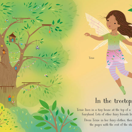 Prima pagina a cartii Dolly Dressing Treetop Fairies 