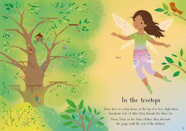 Prima pagina a cartii Dolly Dressing Treetop Fairies 
