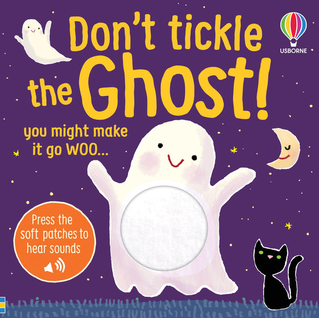 Coperta cartii Don't Tickle the Ghost