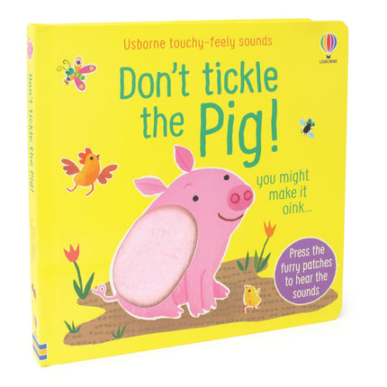 A doua pagina a cartii Don't Tickle the Pig
