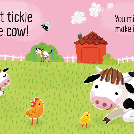 Prima pagina a cartii Don't Tickle the Pig