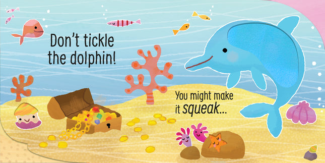 Prima pagina a cartii Don't Tickle the Shark