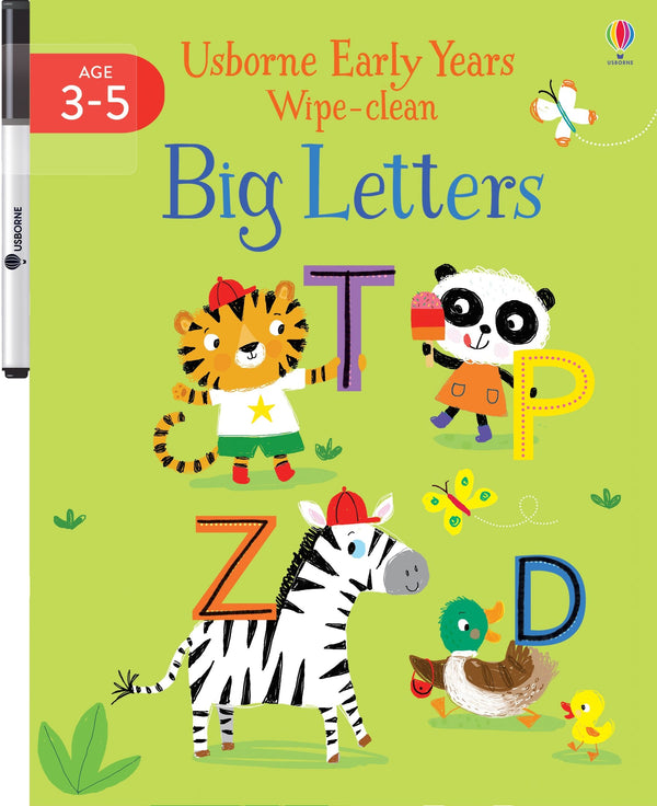 Early Years Wipe-Clean Big Letters - Carte 'scrie și șterge'