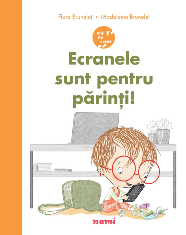 Coperta cartii Ecranele sunt pentru părinți!