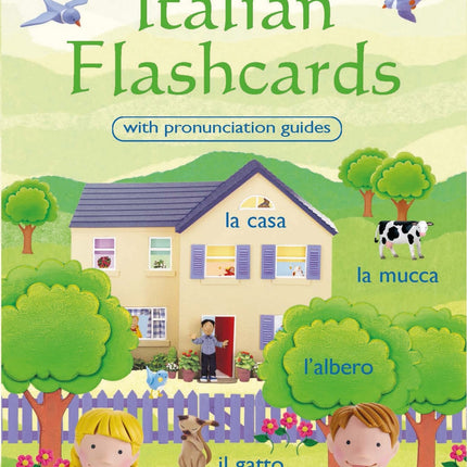 Coperta cartonaselor Everyday Words in Italian Flashcards