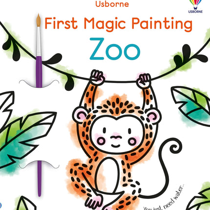 Coperta cartii First Magic Painting Zoo