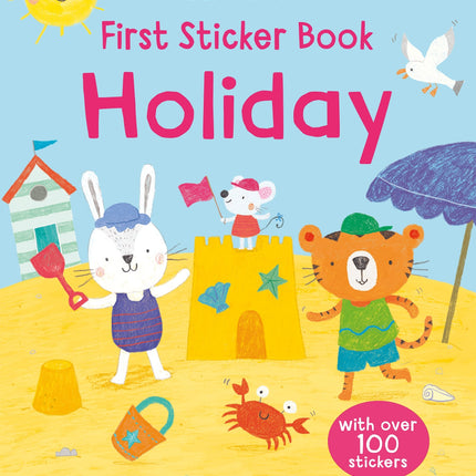 Coperta cartii First Sticker Book Holiday