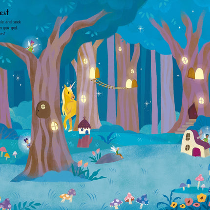 A treia pagina a cartii First Sticker Book Unicorns