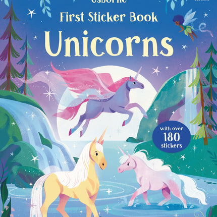 Coperta cartii First Sticker Book Unicorns