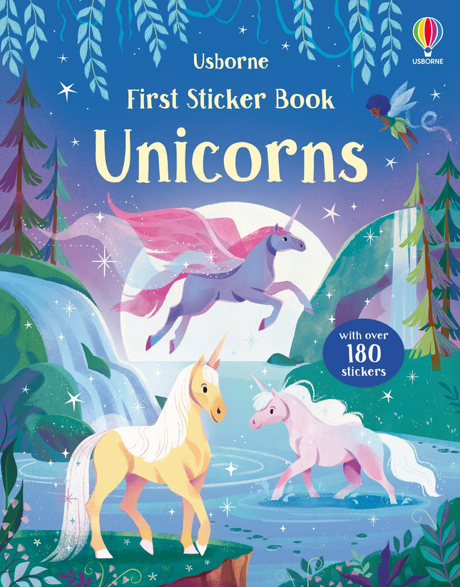 Coperta cartii First Sticker Book Unicorns