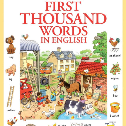 Coperta cartii First Thousand Words in English