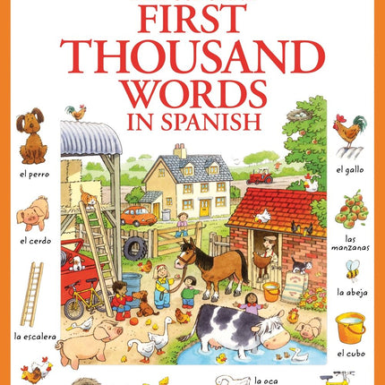 Coperta cartii First Thousand Words in Spanish
