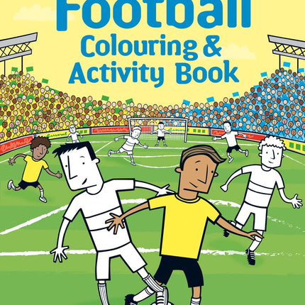 Coperta cartii Football Colouring and Activity Book