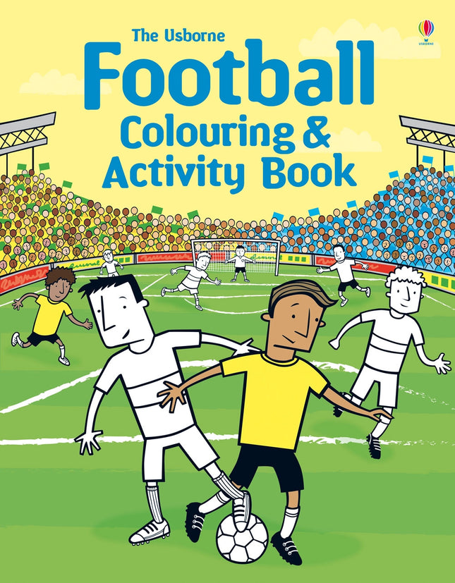 Coperta cartii Football Colouring and Activity Book