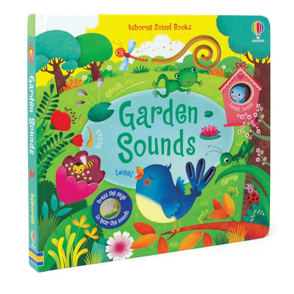 A doua pagina a cartii Garden Sounds