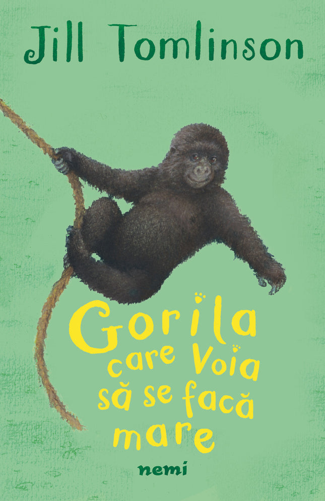 Coperta cartii Gorila care voia să se facă mare