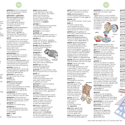 A patra pagina a cartii Illustrated English Dictionary