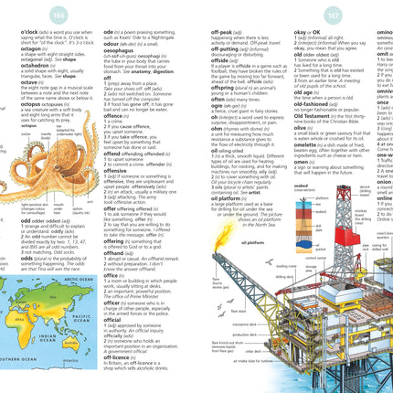 A treia pagina a cartii Illustrated English Dictionary