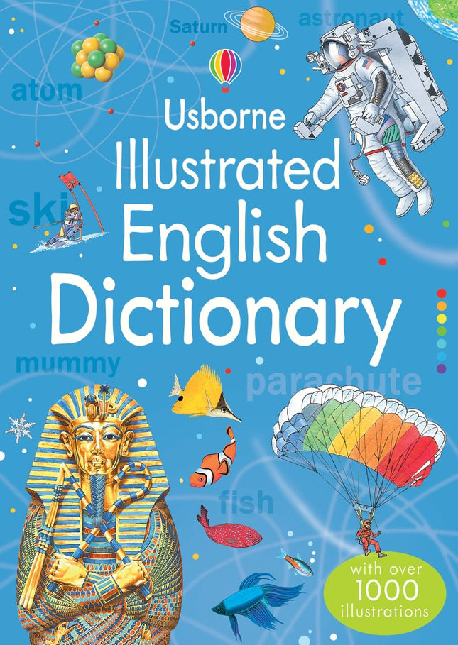 Coperta cartii Illustrated English Dictionary