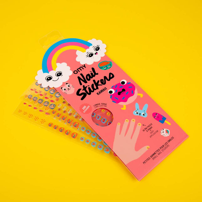 OMY nail stickers kawaii pack miniLama