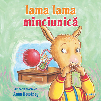 Coperta cartii Lama Lama minciunică - Poveste în limba română