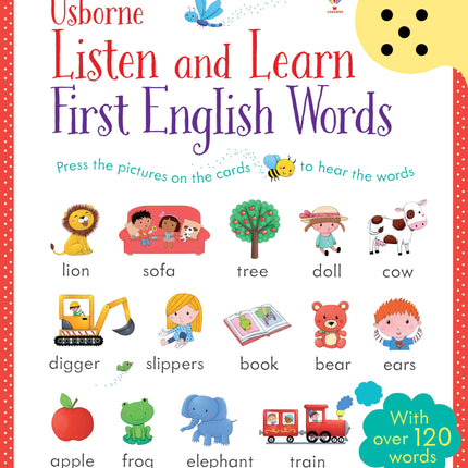Coperta cartii Listen and Learn First English Words