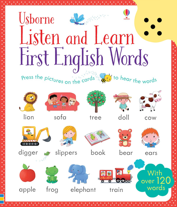 Listen and Learn First English Words - Carte 'învățăm limba engleză'
