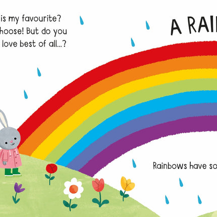 A doua pagina a cartii Little Board Books Colours