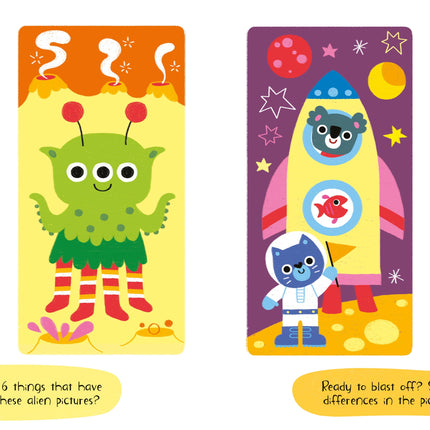 A patra pagina a cartii Little Children's Spot the Difference Book