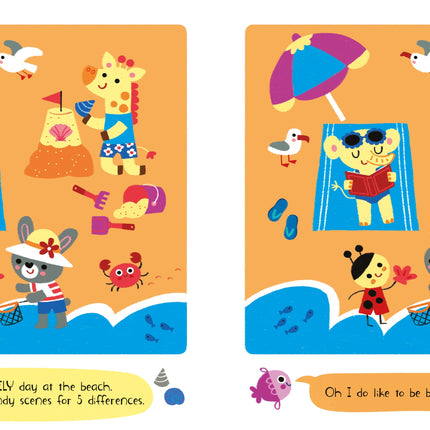 A treia pagina a cartii Little Children's Spot the Difference Book