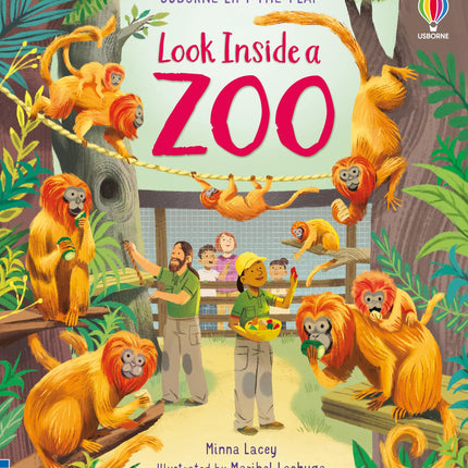 Coperta cartii Look Inside a Zoo