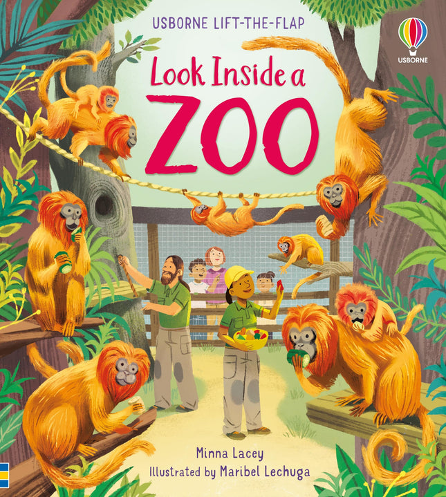 Coperta cartii Look Inside a Zoo