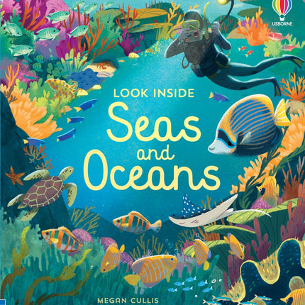 Coperta cartii Look Inside Seas and Oceans