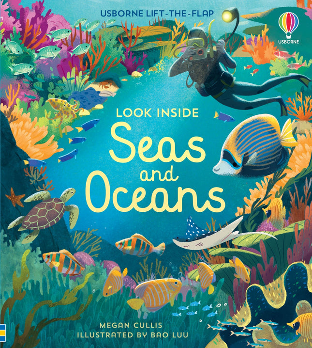 Coperta cartii Look Inside Seas and Oceans