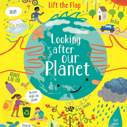 Prima pagina a cartii Looking After Our Planet