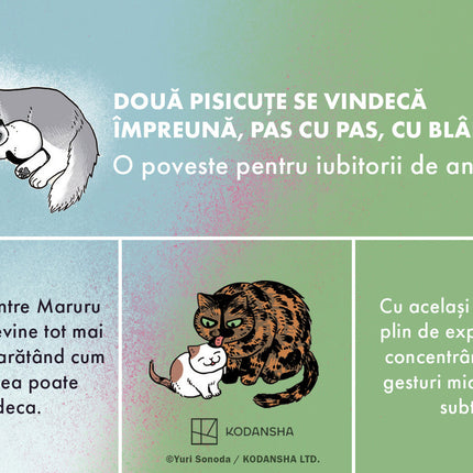 Maruru și Hachi - pisicile hoinare, vol. 2 - Carte Manga în limba română