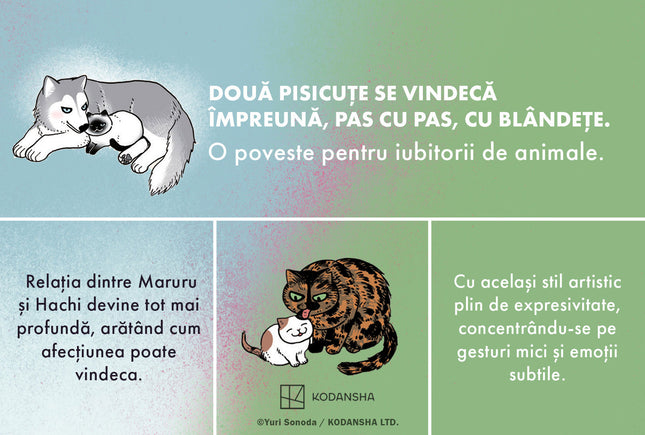 Maruru și Hachi - pisicile hoinare, vol. 2 - Carte Manga în limba română