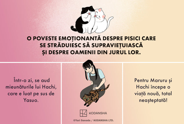 Maruru și Hachi - pisicile hoinare, vol. 3 - Carte Manga în limba română